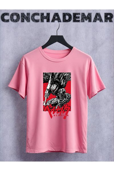 Vordevia Μπλουζάκι Berserk Anime με στάμπα Oversize