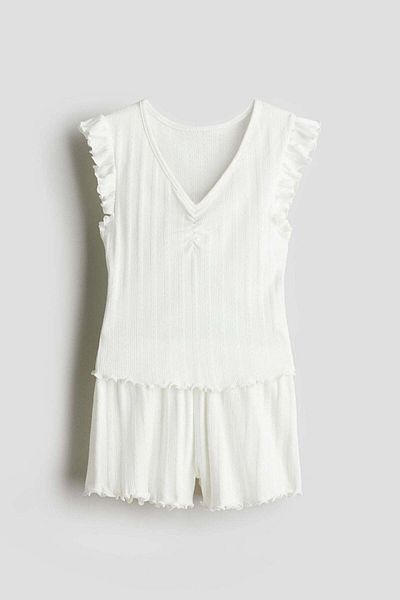 H&M Pointelle Cotton Pyjamas