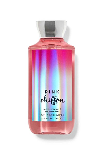 Bath & Body Works جل الاستحمام الشيفون الوردي