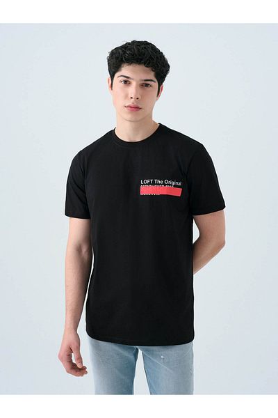 Loft Black Men's T-Shirt Lf2038686