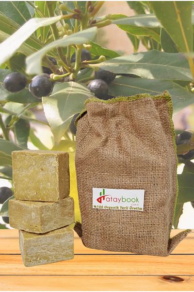 Hataybook Laurel Soap 80% Laurel 3 Pieces 450Gr