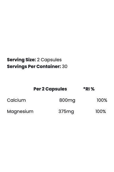 applied nutrition Calcium & Magnesium 60 Caps