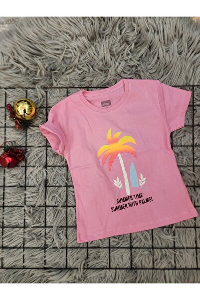 Alme YGT Çocuk Kız Çocuk Yazlık Tişört