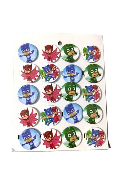 şahane parti Pajama Badge Metal 10 Pieces
