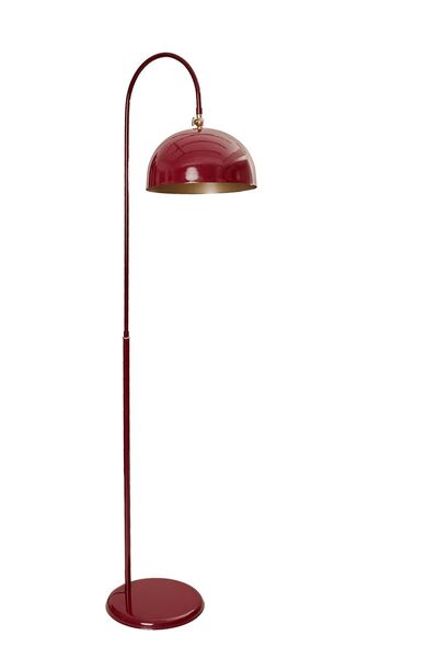 Luzarana Sonart Lambader Bordo Metal Tasarım Lüx Yerden Aydınlatma