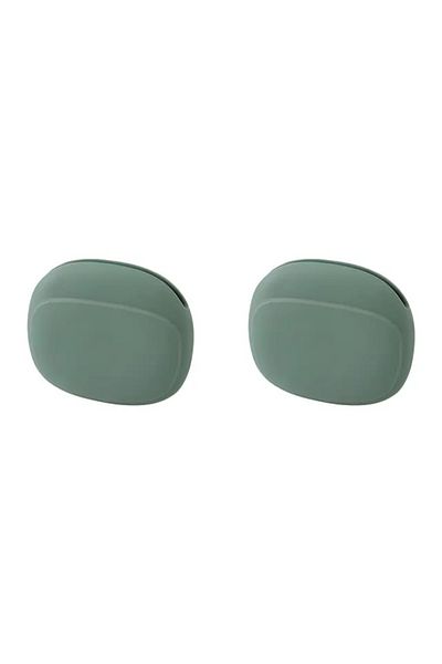 oeny 2pcs green Silicone Earphone Data Cable Storage Box Mini Key Box Lipstick Mini Storage Bag Green Lig