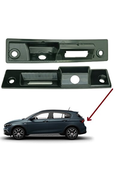 YATE10 Egea Cross Uyumlu Geri Görüş Kamera Kapağı