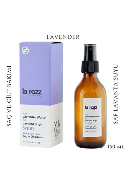 La Rozz Isparta Lavanta Suyu Saf ve Doğal Canlandırıcı Ve Besleyici Tonik 150 ml