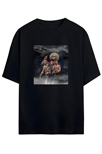 MAGORS تي شيرت خبيب نورماغوميدوف بتصميم مخصص - قابل للتجميع لمحبي UFC