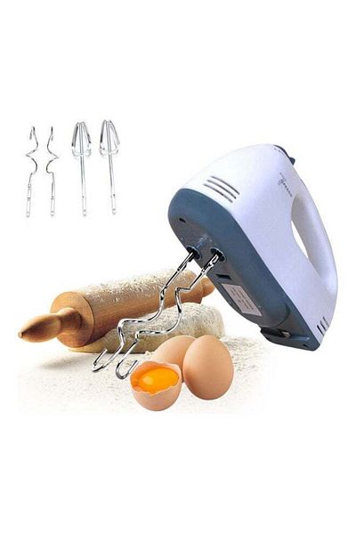 Generic Electric Egg Beater and Cake Mixer Multicolour
