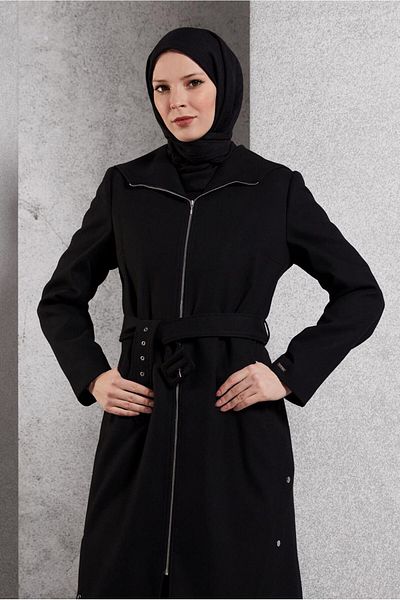 Alvina 90547 Μοντέλο Παλτό με Ζώνη