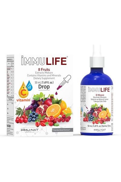 İmmu-Nat ImmuLife8 - Fruit Mixed 50ml Extract Drop