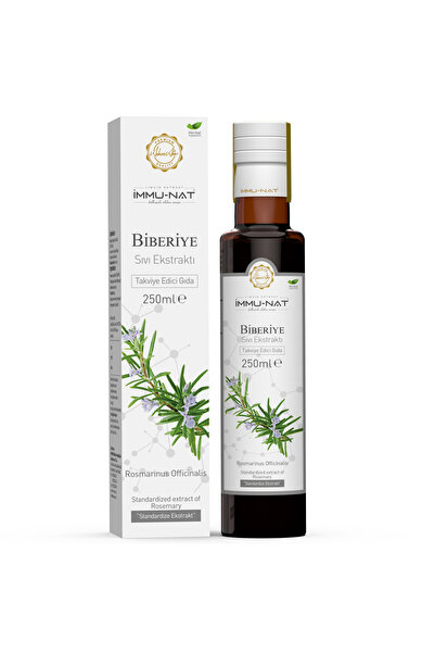 İmmu-Nat Immunat Biberiye Yaprağı Sıvı Ekstraktı (250 ML)