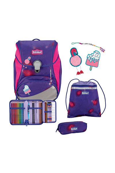 Scout Set de ghiozdane Alpha, 4 piese