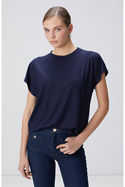 Network Lacivert T-shirt