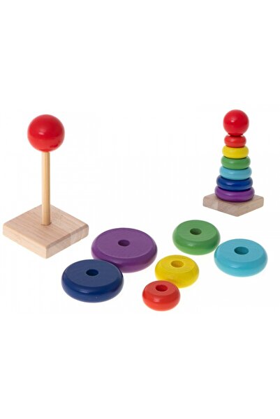 OEM Piramida Curcubeu Din Lemn