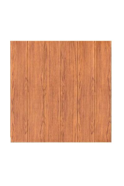 Flippy Set 10 Placi Tapet 3D Flippy 70x70 cm 3 mm Rasina Tip Placi Lemn 4.9 mp Maro Roscat