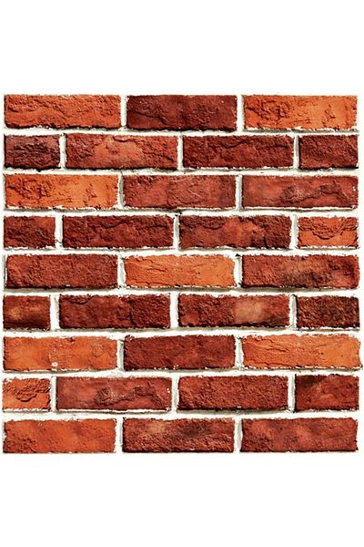 Flippy 10 Placi Tapet Flippy Autocolant 3D Imitatie Caramida Perete Bucatarie Usor Curatat 30x30 cm Rosu