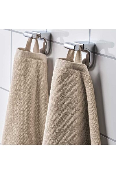 IKEA VÅGSJÖN Bath sheet, light beige, 100 x 150 cm