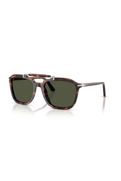 Persol Unisex Square Sunglasses- Po 0203s - Lense Size:55mm - Havana