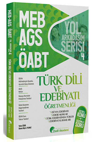 Özdil Akademi Yayınları Özdil Akademi ÖABT Türk Dili ve Edebiyatı 4. Kitap Al...