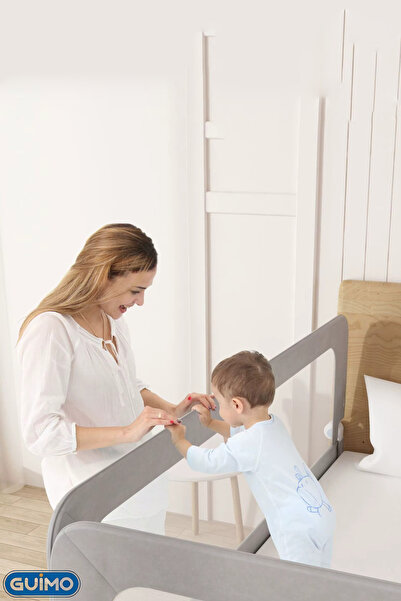 GUİMO Guimo 180-65 Cm Yatak Bariyeri Katlanır Baza Korkuluğu Foldable Bed Rai...