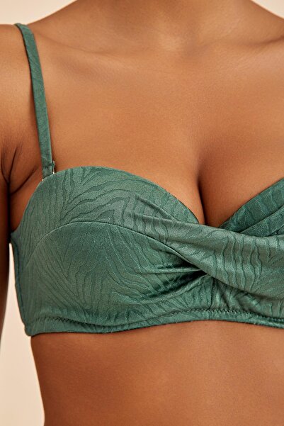 Amarelle Μπικίνι μπικίνι με στράπλες με πράσινο εσώρουχο Bali