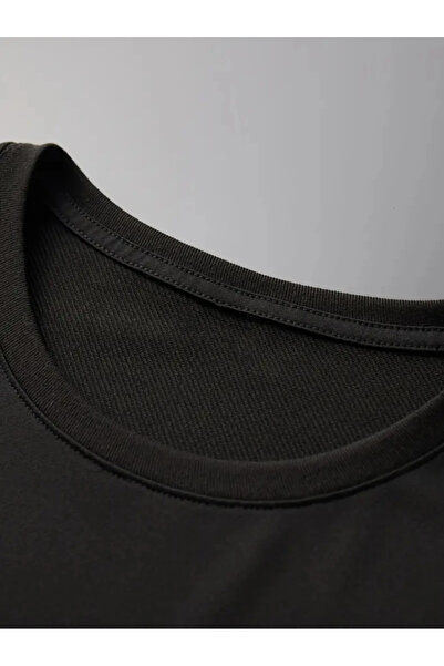 PENTHİLUS Ανδρικό μπλουζάκι με κοντό μανίκι με στρογγυλή λαιμόκοψη, καθημερινά ρούχα, στάμπα χειρονομιών, για ενήλικες