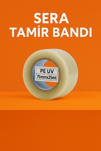 UniTape Sera Tamir Bantı 75mm x 25mt Şeffaf – Su Geçirmez & UV Güneş Işınları...