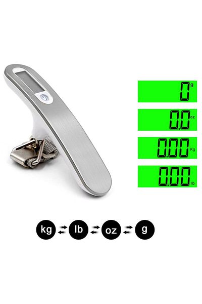 COOYA Digital Hanging Luggage Scale, with LCD Display, for Traveling