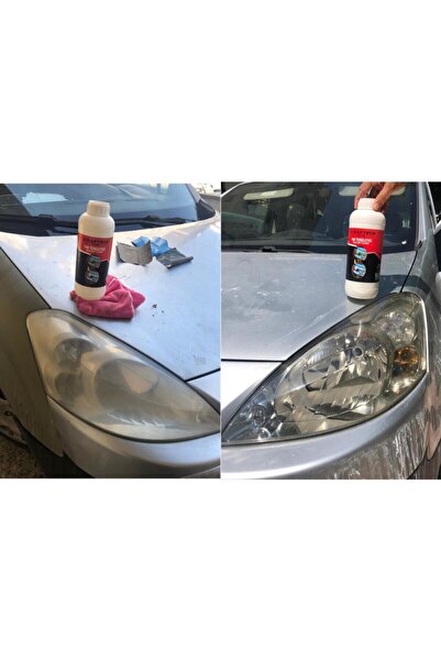 kraftech Yeni Nesil Araba Far Temizleme Far Parlatma Kupa Ve Hunisi