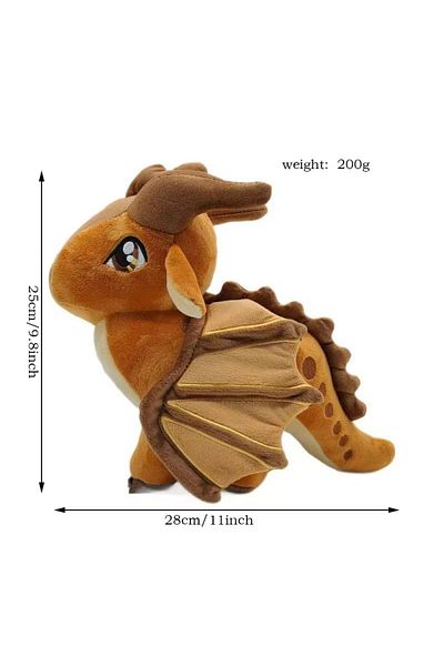 SHXI camel Wings of Fire Plush Toys Dragon Soft Stuffed Animal Doll Cute Companion Special Gift for Kids