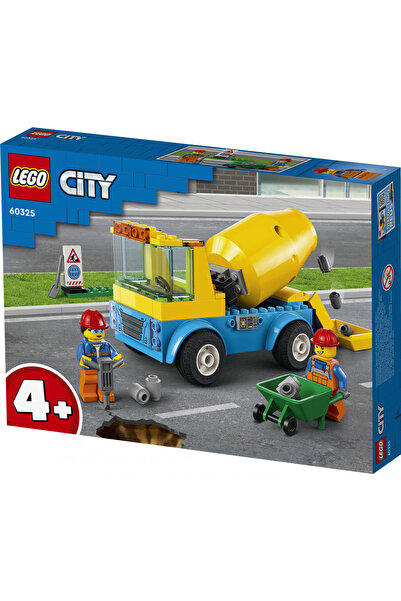 LEGO Vehicule City Great: Camion betonieră (60325)