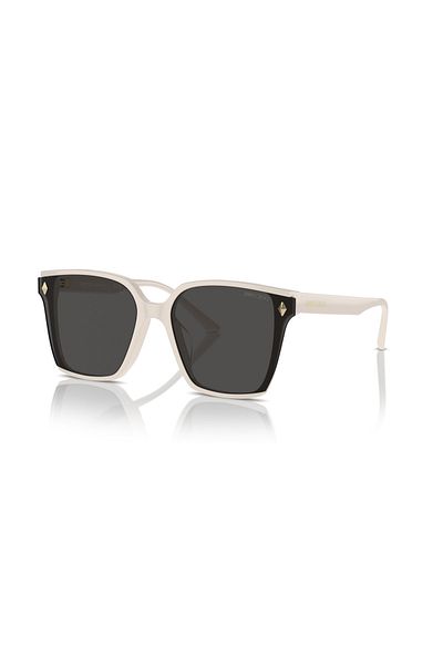 Jimmy Choo Woman Rectangle Sunglasses- Jc 5016d - Lense Size:61mm - White