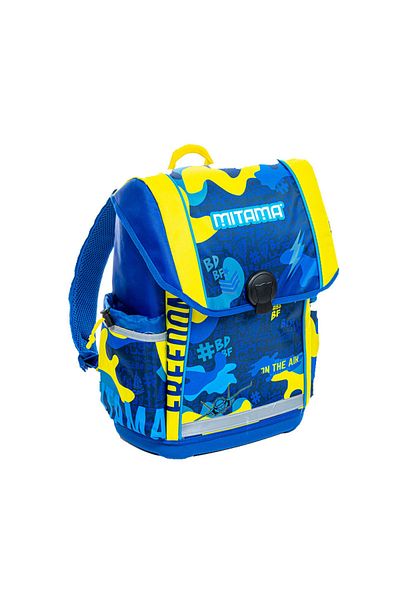 Mitama Ghiozdan pentru grădiniță și școală Upside, ergonomic, 24 l, impermeabil, 44x30x18 cm, albastru