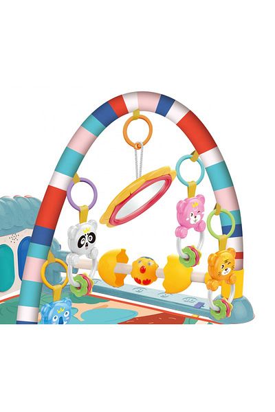 Salamandra 4 in 1 Baby Activity Center with Lights, Interactive, Removable Teething Toys