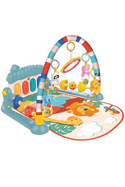 Salamandra 4 in 1 Baby Activity Center with Lights, Interactive, Removable Teething Toys