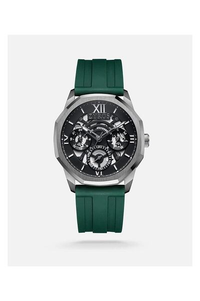 Generic Men Watch With A Modern Design In Green