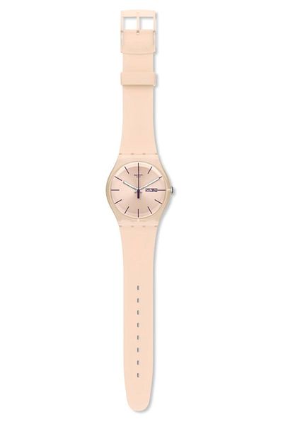 Generic Swatch Rose Rebel Unisex Watch Pink Model Suot700
