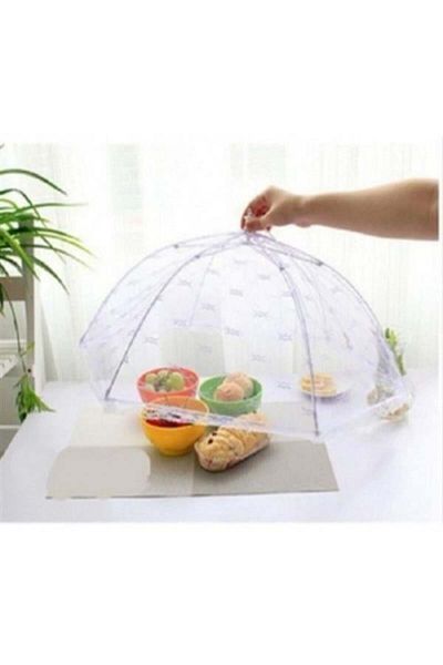 Mu Art Ahşap Food Protection Umbrella