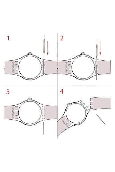 erorex Ultra Thin Replacement Waterproof Silicone Rubber Watch Strap Watch Band For Skin Series