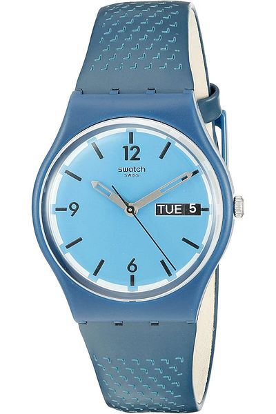 Generic Swatch Men Quartz Blue Casual Watch Model Gn719