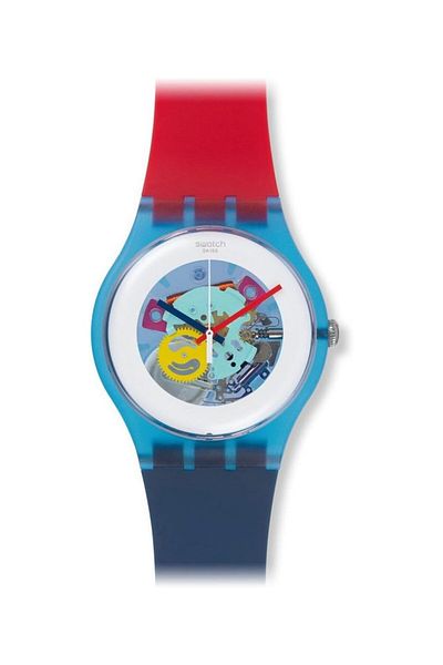 Generic Swatch Unisex Suos101 Originals Multicolor Watch