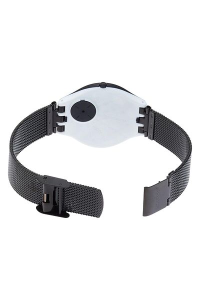 Generic Swatch Skinotte Black Strap Watch Svob100M Black Skinotte