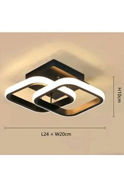 COOINJOY Warm White E Lde Ceiling Lamp Living Room Bedroom Study Room Corridor Porch Smart Home Decoration To