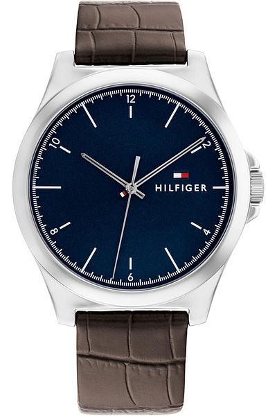 Generic Tommy Hilfiger Norris Mens Navy Dial Stainless Steel Watch 1710549