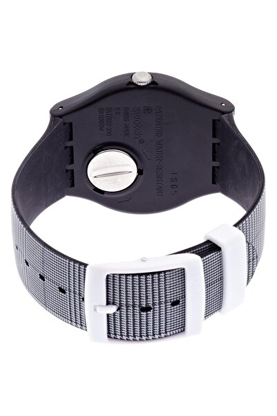 Generic Swatch Suob113 Unisex Adult Analogue Quartz Watch With Silicone Strap Bracelet