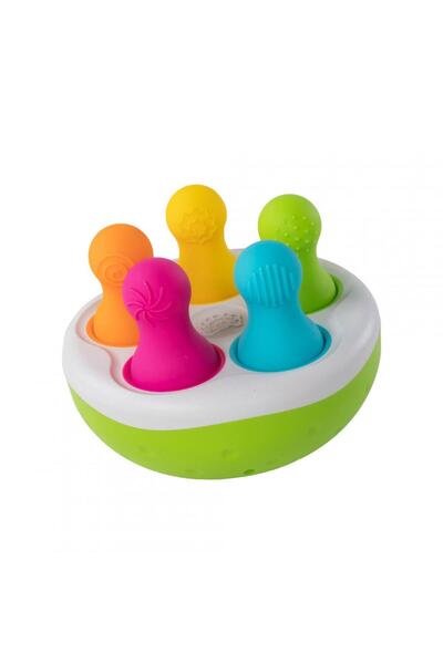 Tomy Fat Brain Spinny Pins Sorting Bowl