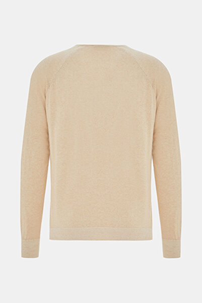 W Collection BEJ BİSİKLET YAKA UZUN KOLLU KAZAK