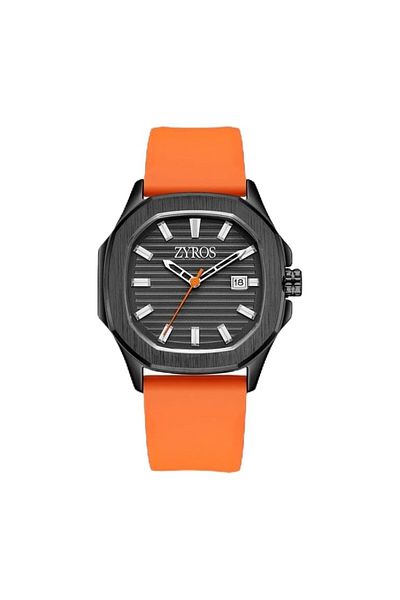 Generic Distinctive Men Watch In Orange